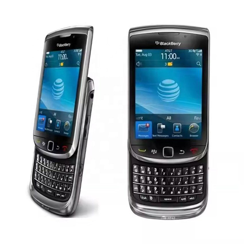 Original Cell Phone For Blackberry 9800 9810 9860 9900 9930 3g 3.2" 5mp Camera 8gb Rom Qwerty keyboard Unlocked Mobile Phones